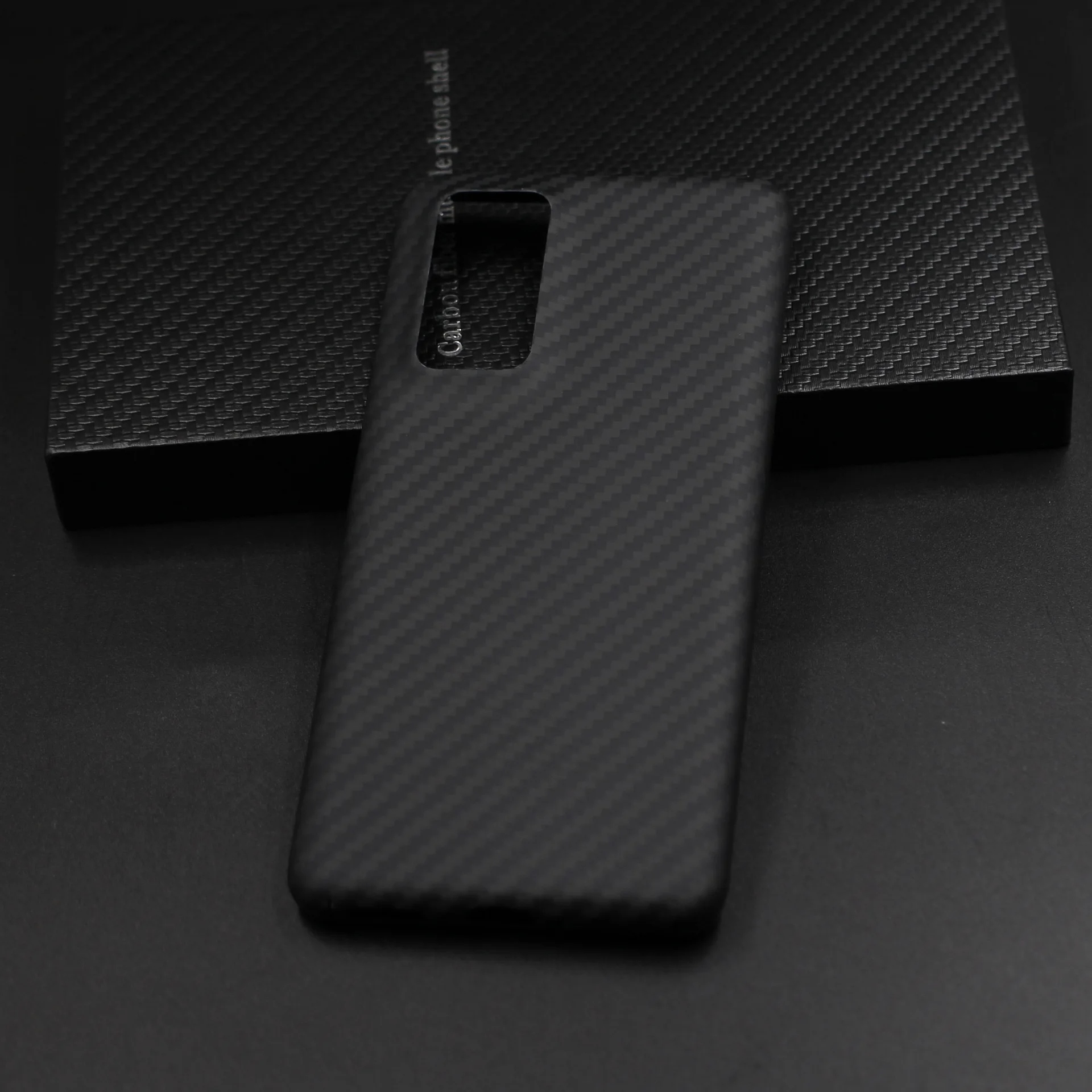 Чехол из натурального углеродного волокна для huaweip40 p40pro Kevlar mate30 полноразмерный