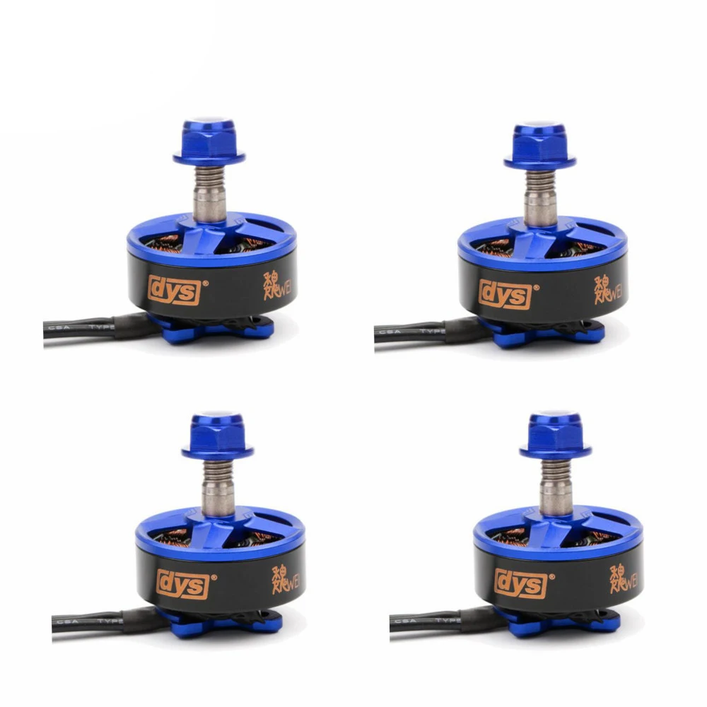 DYS Samguk серия Wei 2207 1750KV 4 6S бесщеточный двигатель для радиоуправляемого дрона FPV