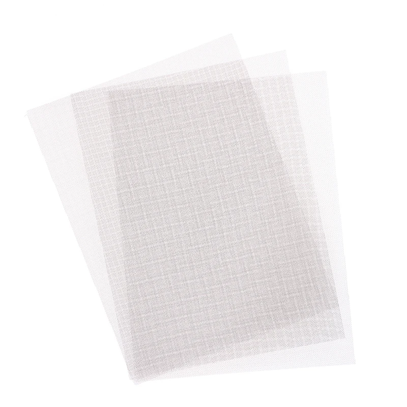 

3Pc Car Bumper Stainless Steel Repair Net Plastic Crack Repair Hole Mesh Net For Bumper Body Hood Vents Vehicle Openings