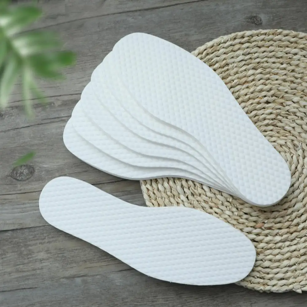 3ANGNI Health Insole Disposable Comfortable wood Pulp insoles for shoes White soft shoe Pad Insoles Inserts Women Men | Обувь