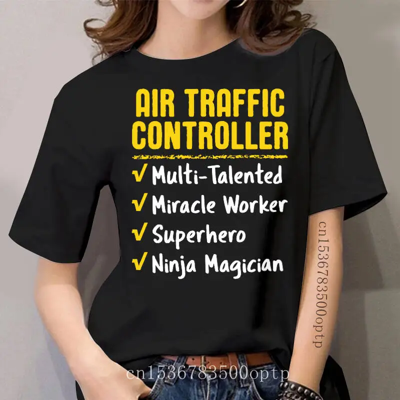 

women T Shirt Air Traffic Controller Miracle Hero Gift Women T-Shirt