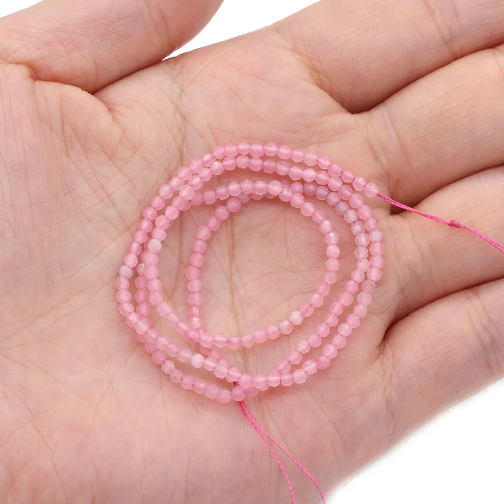 

New Best-selling Natural Stone Faceted Small Bead Chain Children's Jewelry Necklace Bracelet Accessory Exquisite Jewelry Gift