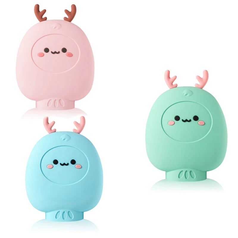 

New 1Pcs Creative Silicone Cute Water Injection Warm Water Bag Mini Portable Hand Warmer
