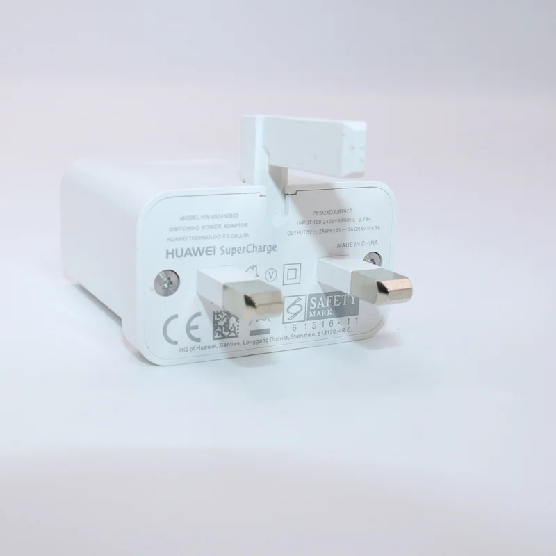 Huawei Super Lader оригинальный USB-адаптер для путешествий Mate30 Mate 20 x5g 10 9 pro RS P30 P20 P10 P9 plus Nova5