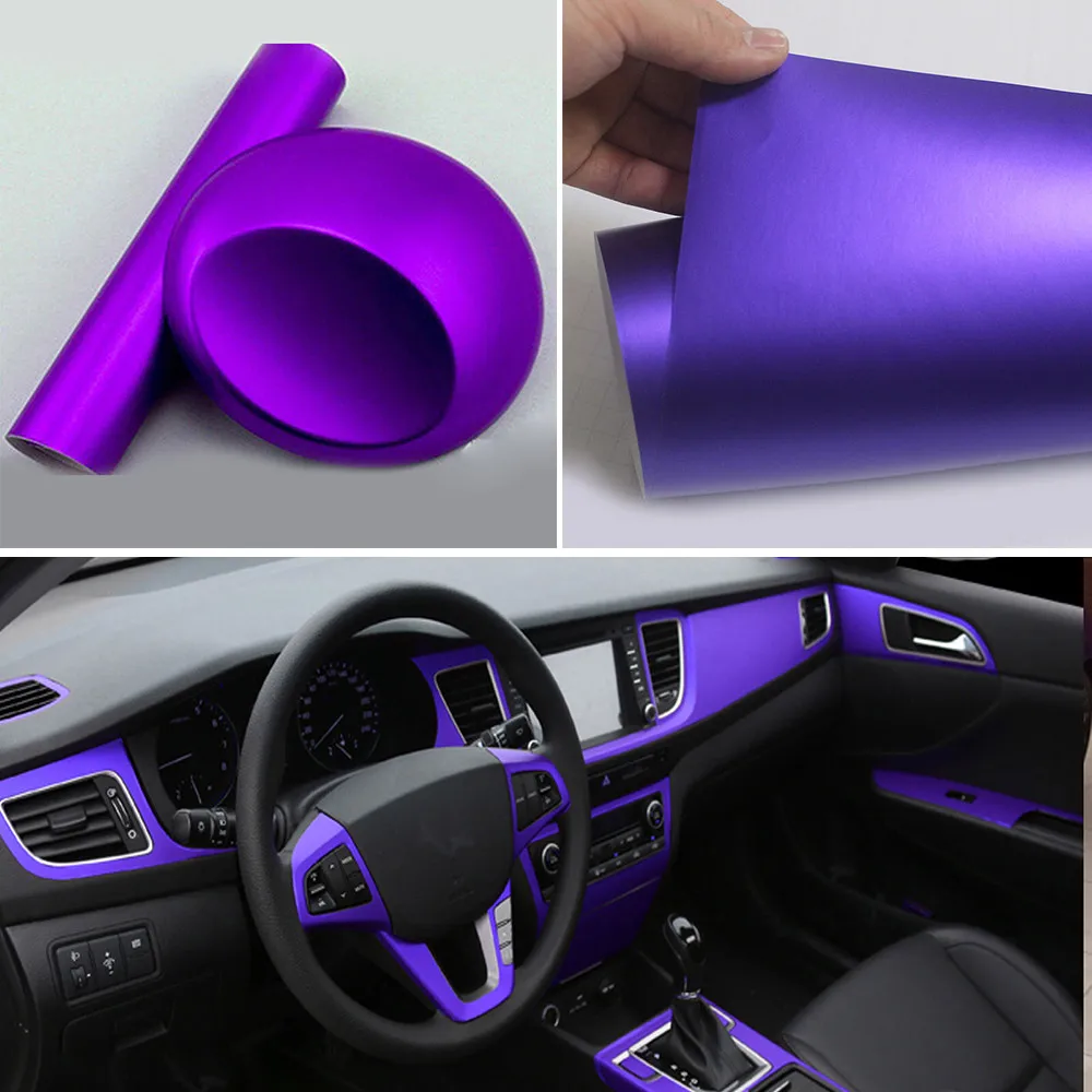 

Accessories Sticker Anti-fouling Decor Matte Chrome Purple Replacement