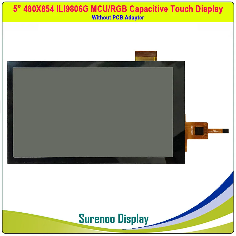 5,0 дюймов 480*854 ILI9806G 16 м HD емкостный резистивный сенсорный ips TFT ЖК-модуль экран дисплей Панель MCU RGB