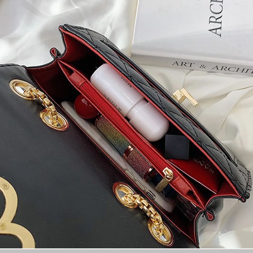 

2021 Women Brand Luxury Crossbody Bags Handbags Purses Designer PU Leather Chain Shoulder Bag Small Flap Messenger Bag for Women