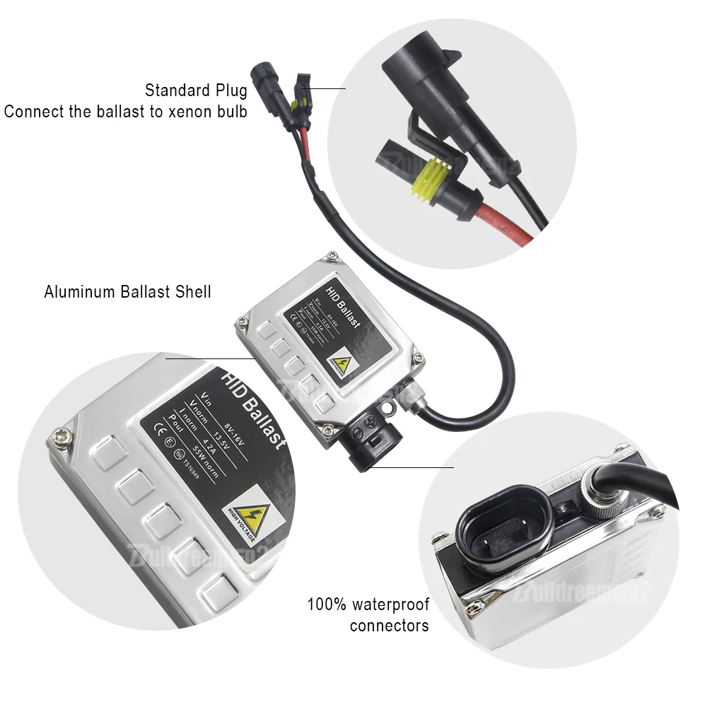 H7 ксенон H1 H8 9005 HB3 9006 HB4 881 880 H3 H11 ксенона HID светильник 55W 4300K 10000K 12V автомобилей
