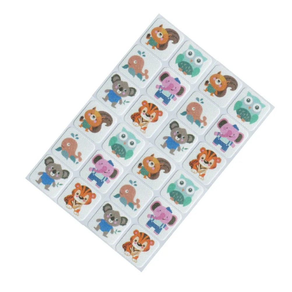 120 шт. Москитная милые наклейки из мультфильмов нетоксичный анти москитные