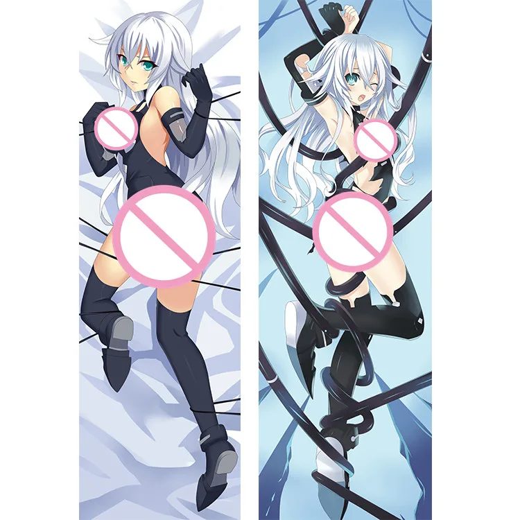 Neptunia U: Действие Unleashed наволочка Noire Пурпурное сердце Нептун &amp Блан Dakimakura тело |