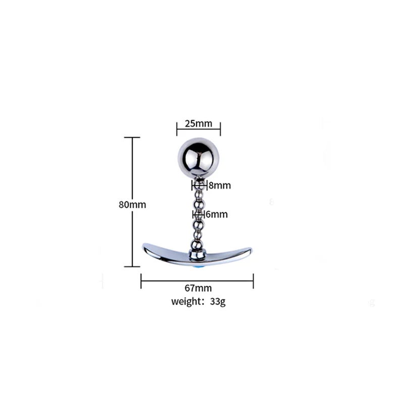 Metal Anal Toys Butt Plug Stainless Steel Sex for Women Adult Products Men Small Size | Красота и здоровье