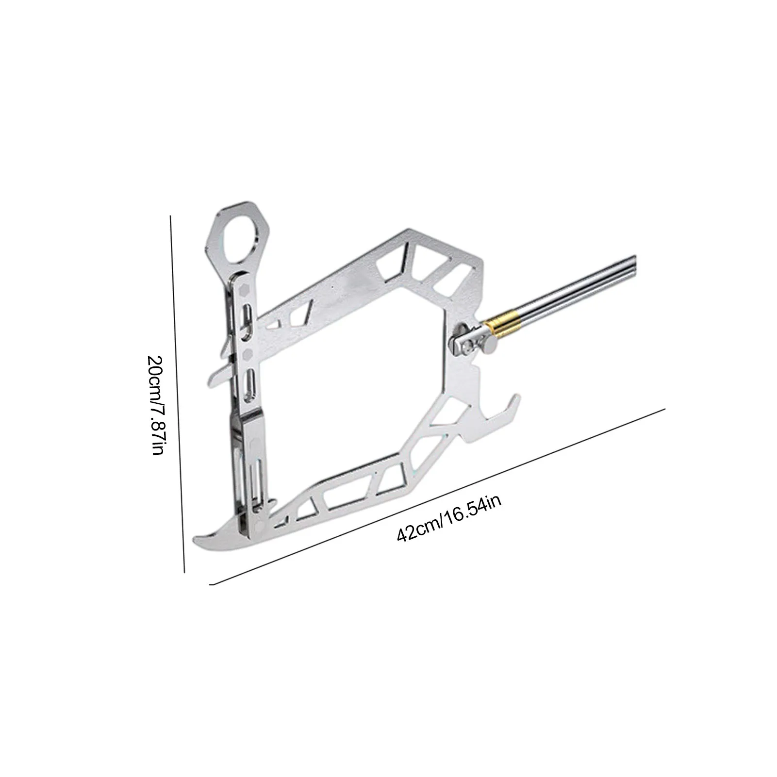 

Long-distance Threader Mooring Rope U Type Threading Device Boat Dock Hook Threader Fishing Rod Fishing Pole Accessorie
