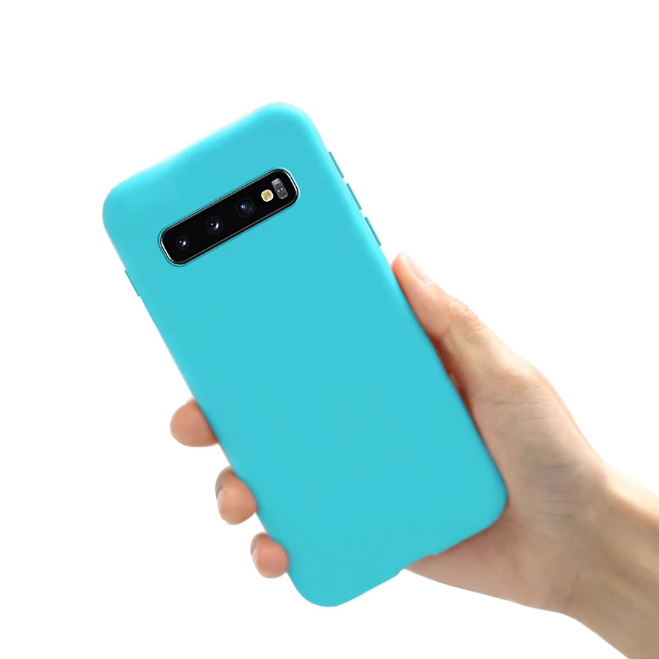 Ультратонкий чехол для Samsung Galaxy S10E S10 E Plus S7 edge S8 S9 s10 S20 S21 Note 8 10 матовый