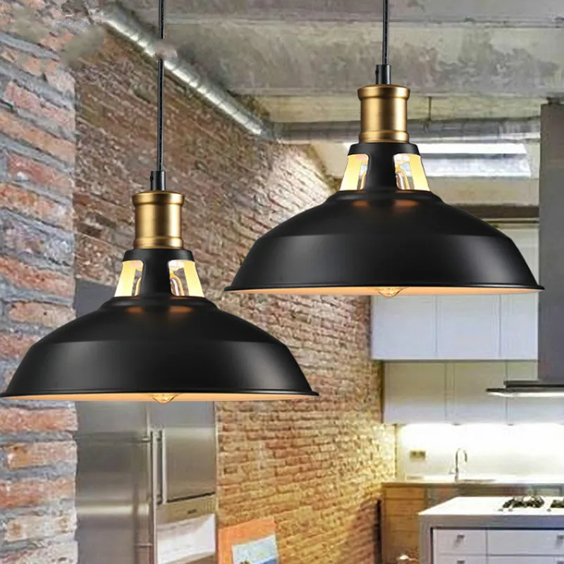 Подвесной светильник в стиле ретро E27 светодиодный железный подвесной