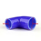 Универсальный угловой редуктор Areyourshop, 90 градусов, 51 дюйм, 57 мм, вакуумный силиконовый шланг, Соединительная труба, интеркулер, турбопровод для воды и воздуха