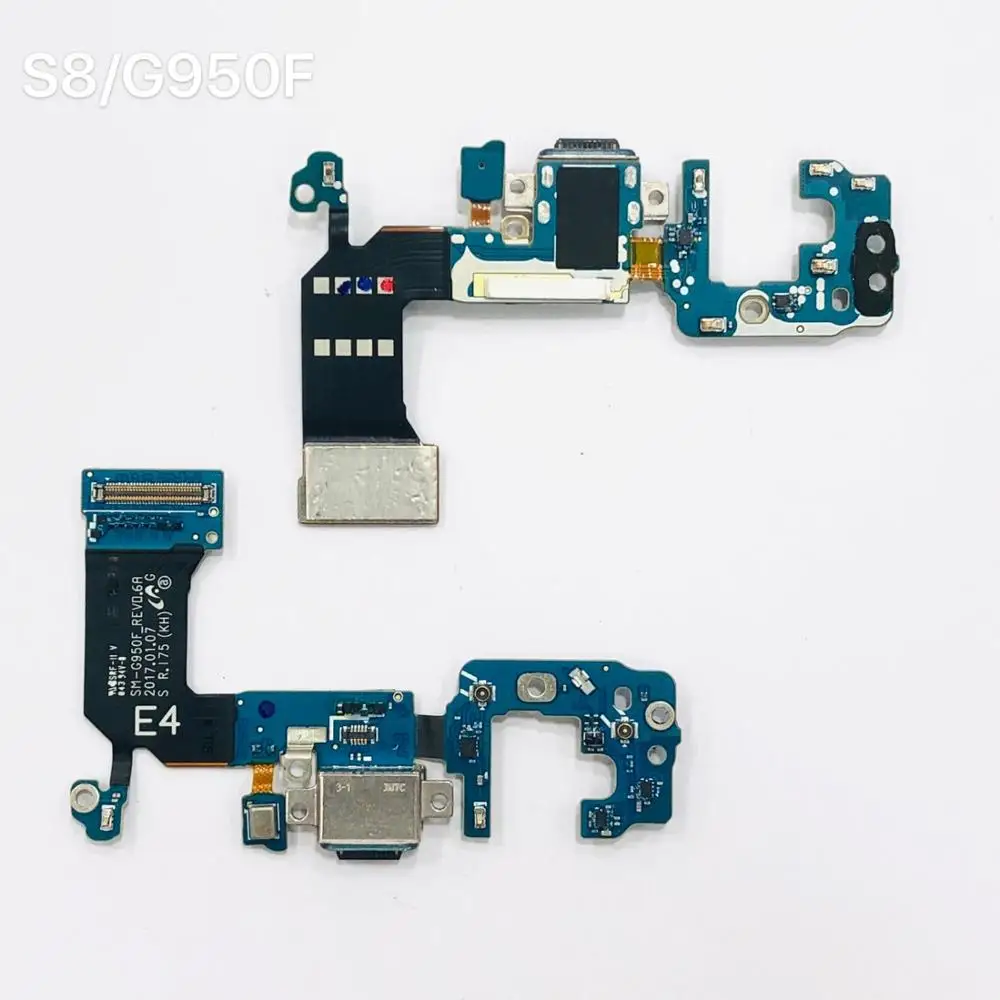 Для Samsung S7 S8 S9 plus G930F G935F G950F G955F G960F G965F USB зарядное устройство разъем док-порт гибкий