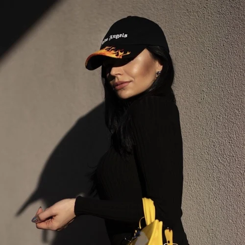 

Palm Angels Embroidered Dome Cotton Breathable Adjustable Duck Tongue Sun Hats Men Women Same Style 8454564652