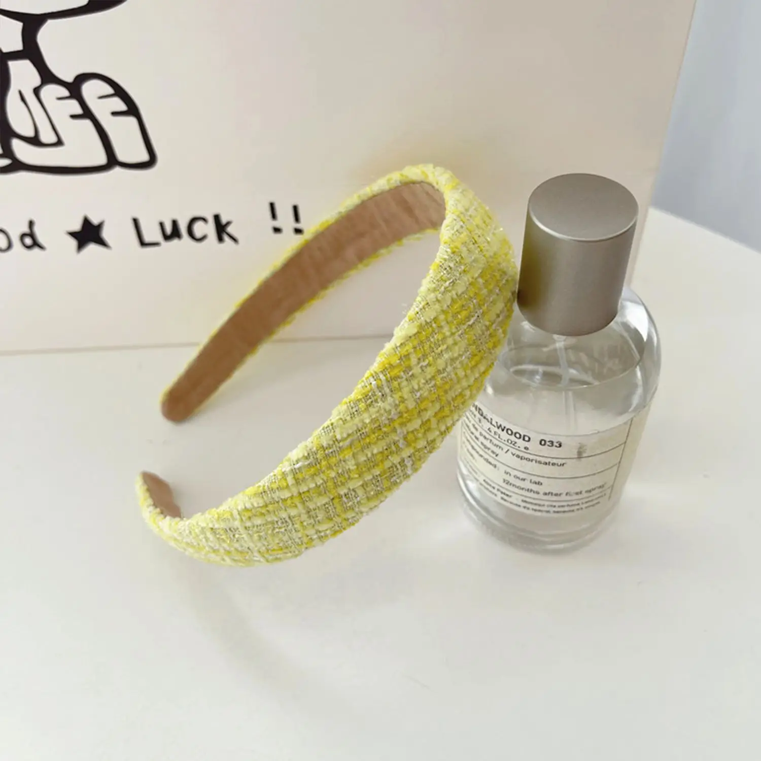 Повязка на голову с маленьким ароматом тканевая повязка женская подходящая ко