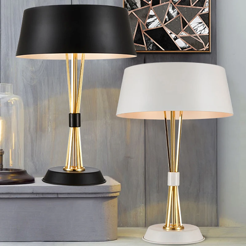 Роскошная Настольная лампа с защитой глаз для спальни офиса tafellamp decoracao para casa |