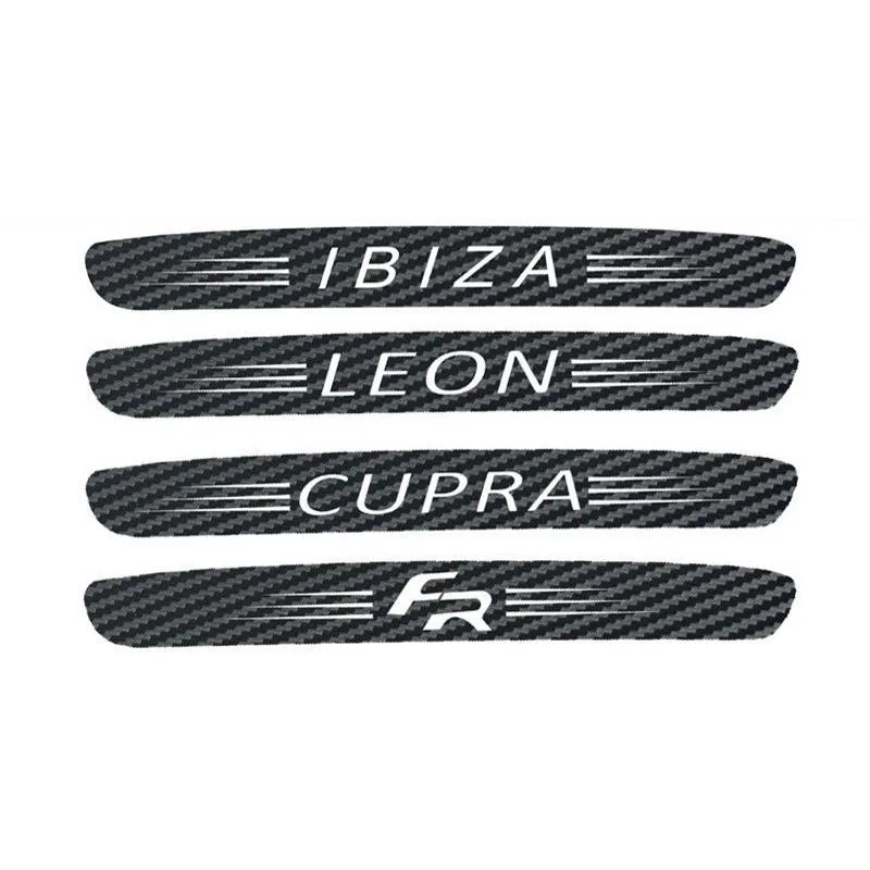 Автомобильная наклейка s из углеродного волокна Высокий тормозной светильник