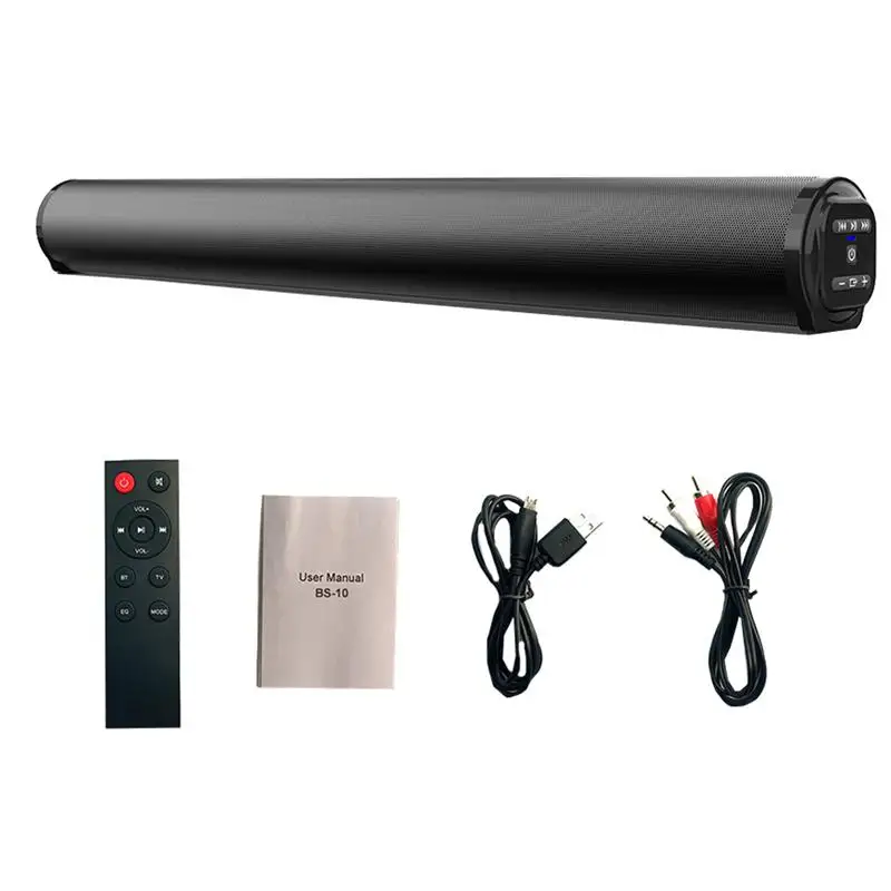 

1 Set 3D Surround Soundbar Wireless Speaker Computer Speakers Stereo Subwoofer