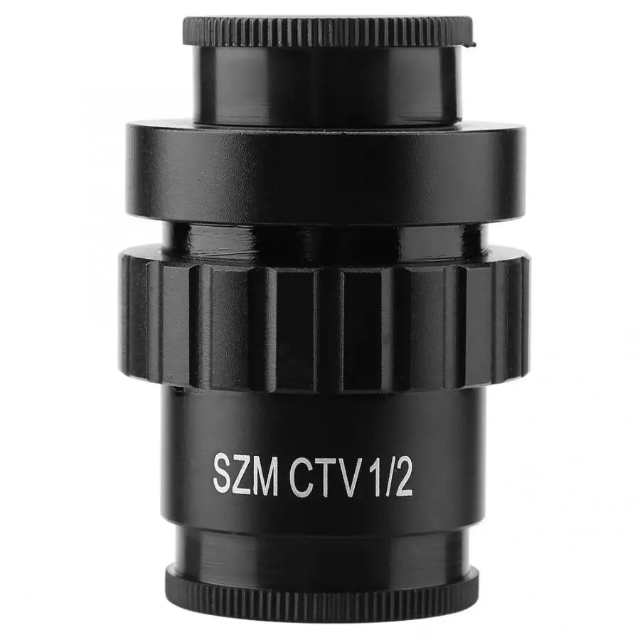0.5X Auxiliary Objective Lens 1/2 CTV Adapter for Video Digital Camera Trinocular Stereo Microscope new | Инструменты