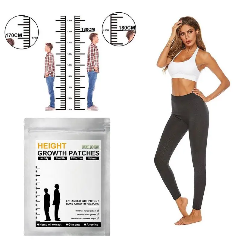 

Increasing Height Foot Patch Growth Bones Trigger Growth Promote Promote Hormone Body Stickers 8 Bone Growth Q6T4