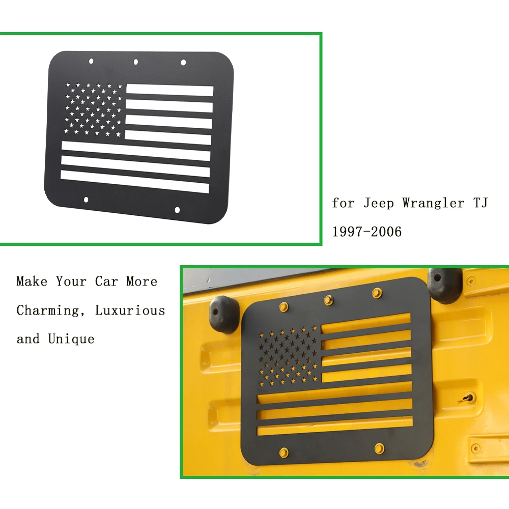 Запасная шина багажник заполняющая пластина задняя дверь штамп для Jeep Wrangler TJ