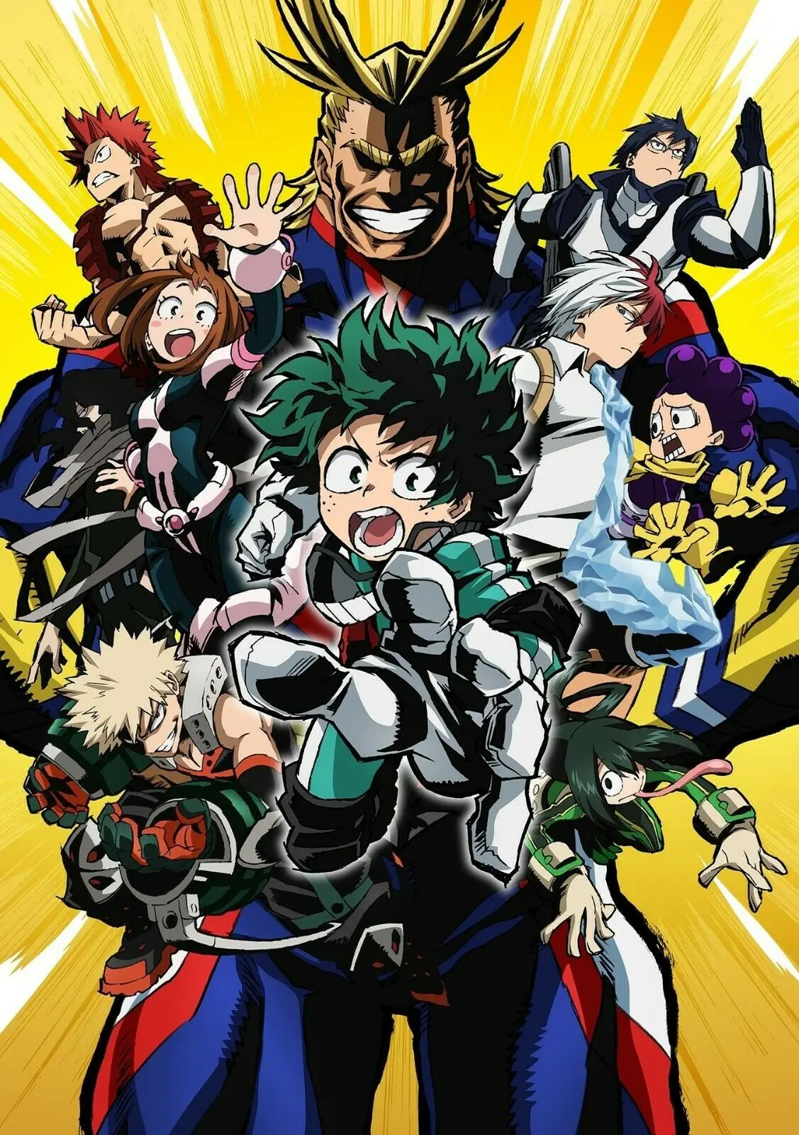 

My Hero Academia Anime Art Silk Poster Print 24x36inch