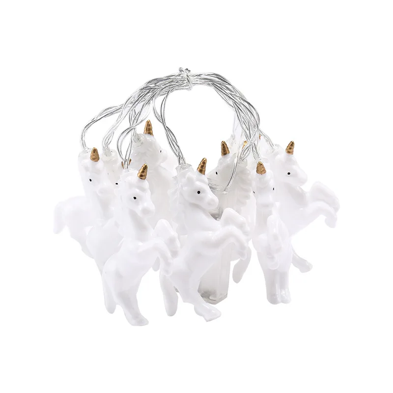 

New Led Unicorn Lamp String Ins Pony Decorative Productos Para El Hogar Novedosos Pokemon Go Plus Novelty Weinachtsbeleuchtung