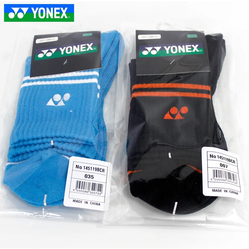 3 пары подлинный Yonex спорт, бадминтон мужские и женские носки дышащие спортивные носки 145119