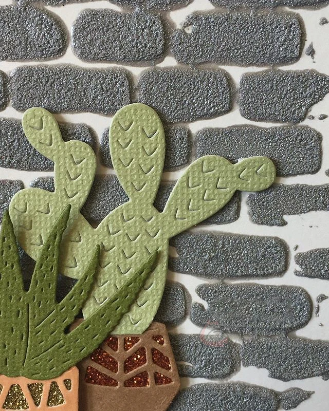 Пресс-форма для резки растений кактус форма-нож трафарет скрапбукинга рукоделие