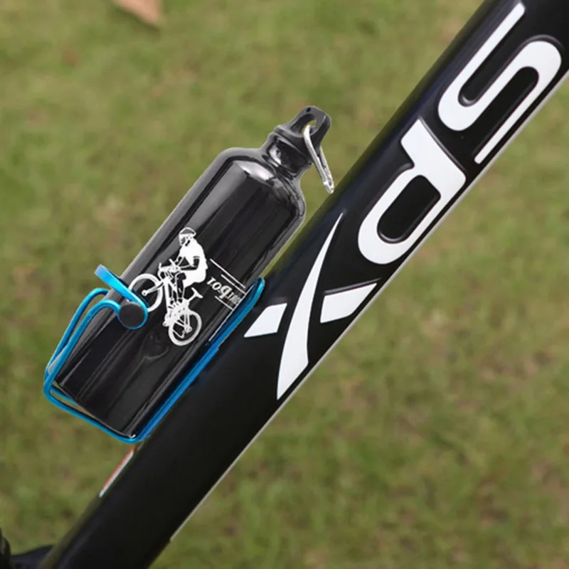 

Bicycle Water Bottle Holder Aluminum Alloy Mountain Bike Bottle Can Cage Bracket Cycling Cup Rack Accessories