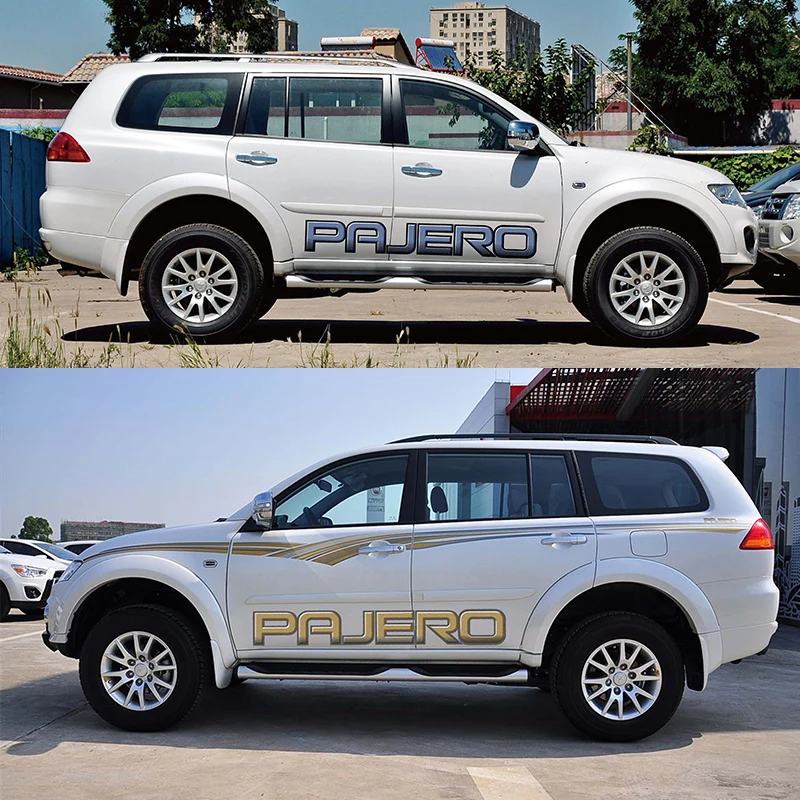 Car stickers FOR Mitsubishi Pajero V93 V97 V77 V73 Fashionable and personalized custom sports decorative decals