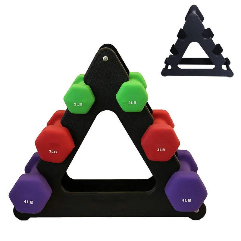 1pcs Dumbbell Bracket Triangle Small Leaves Big leaves Fitness Gym Equipment Accessories Not Included | Спорт и развлечения