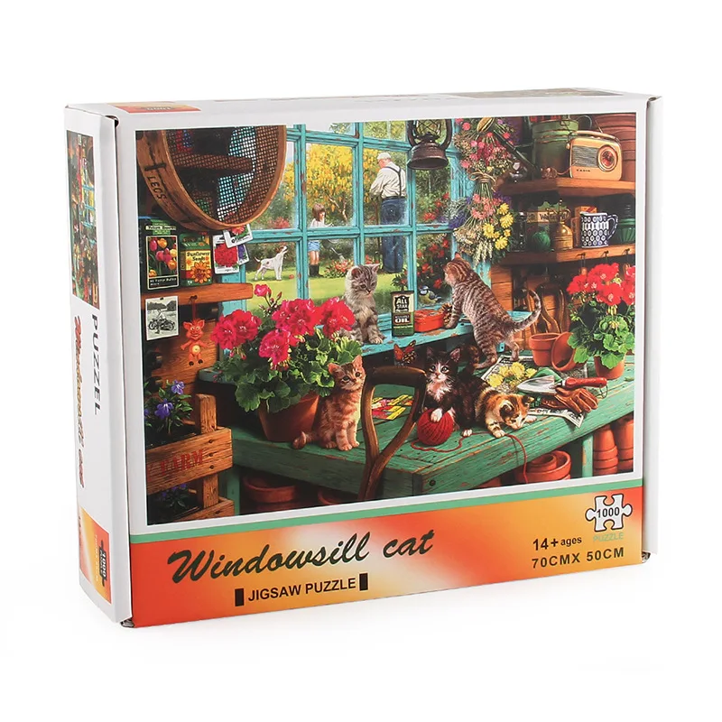 

Adults Jigsaw Puzzles 1000 Piece Large Puzzle Game Interesting Kids Toys Boys Personalized Gift Adults Children Toys Home Game