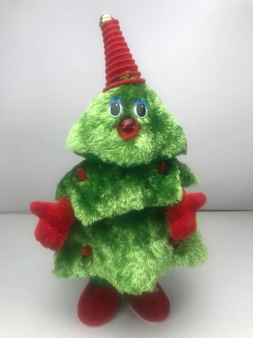 

40cm Christmas Tree Electric Soft Plush Christmas Tree Sing and Dance Xmas Toy Santa Snow Home Decoration for Kids Gift