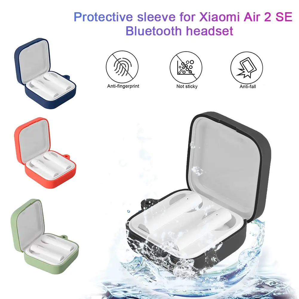 

Multicolor Silicone Protection Case Portable Case Headset Protector For Xiaomi Air 2 SE