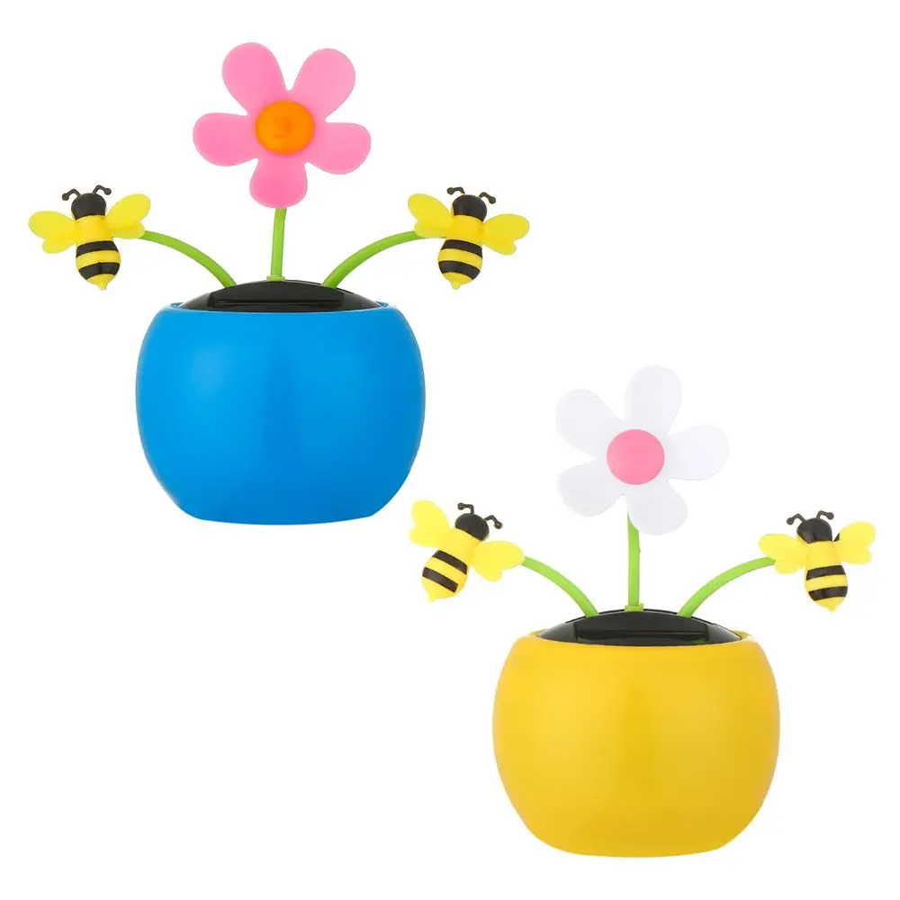 

Fashion Car Decoration Children's Christmas Gifts Fun Electric Toys Solar Energy Desk Ornaments Dancing Flower Toys