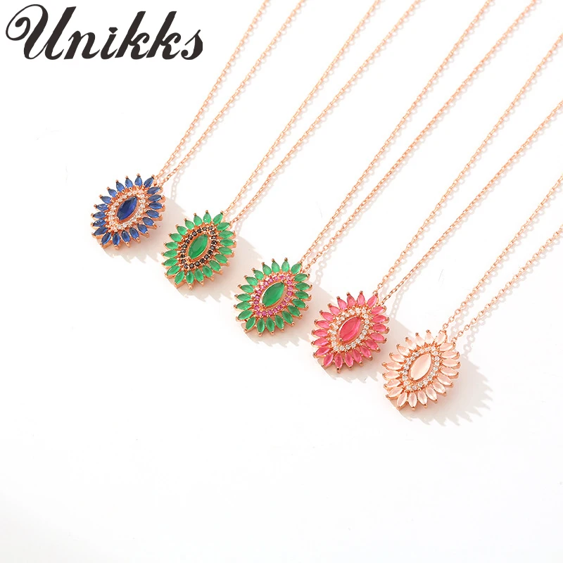 

Jewelry zircon necklace ladies street shooting small fresh horse eye necklace pendant jewelry