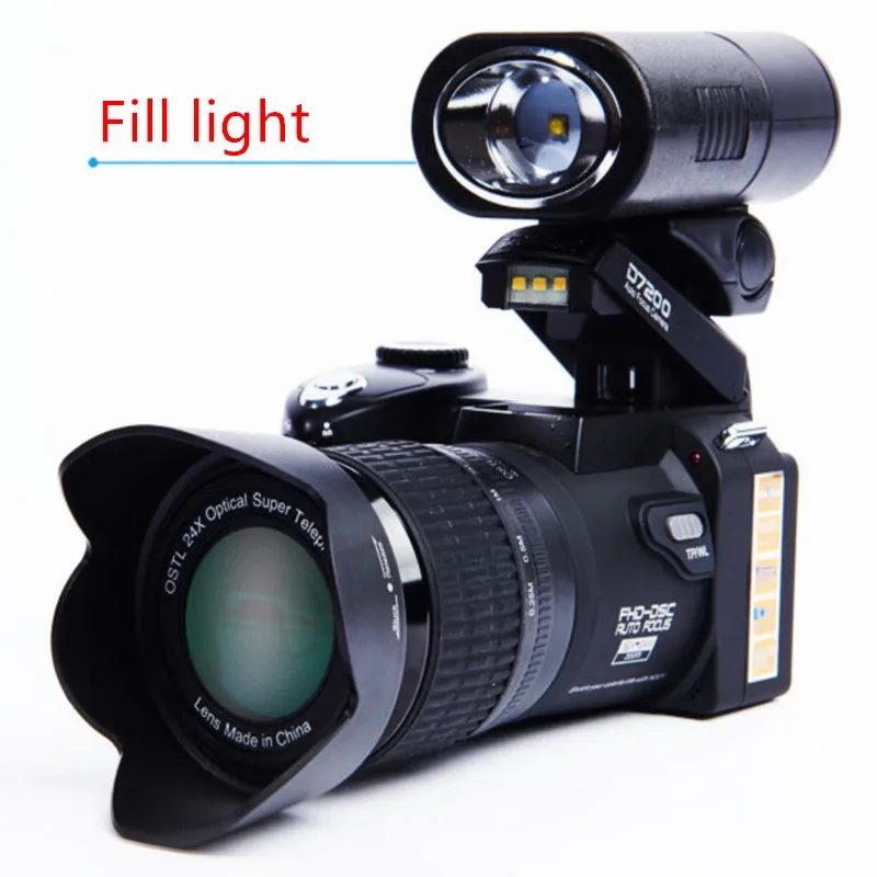 D7200 24MP HD половина-DSLR камера половина профессиональные цифровые камеры 16x телефото