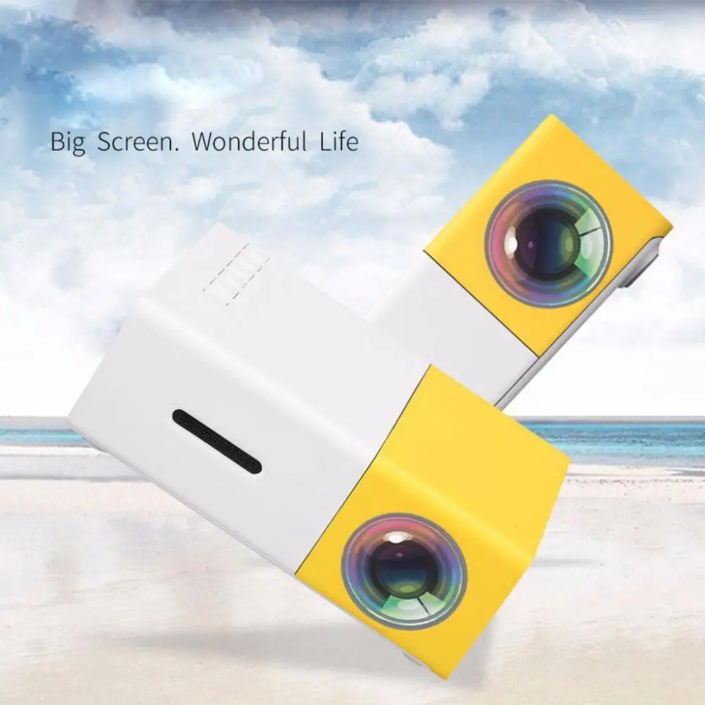 

Домашний мини-проектор YG300 HD светодиодный проектор USB 3D микро домашний плеер аудио YG310 проектор медиа S5M2