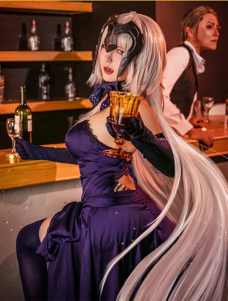 Fate/Grand Order Жанна д 'Арк альтер вечерний костюм для косплея женские сексуальные