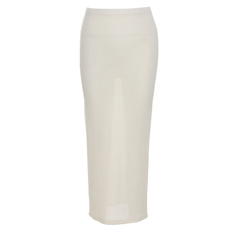 

Yiallen Aesthetic Woven Straight Skirts 2021 New Women Fashion Summer Solid Seamless Party Casual Wear Style Female Clothes Hot