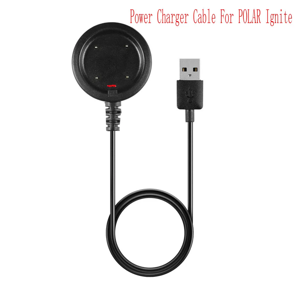 1 м Беспроводное зарядное устройство для умных часов POLAR Ignite USB кабель быстрой