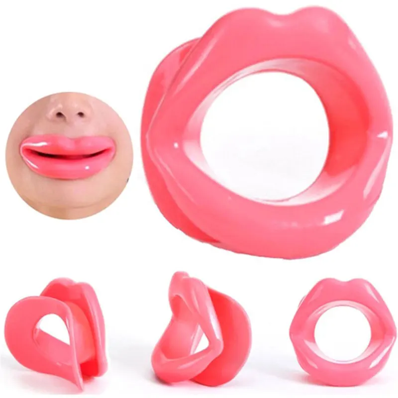 

Silicone Rubber Face Lifting Lip Trainer Mouth Muscle Tightener Face Massage Exerciser Anti Wrinkle Lip Exercise Mouthpiece Tool