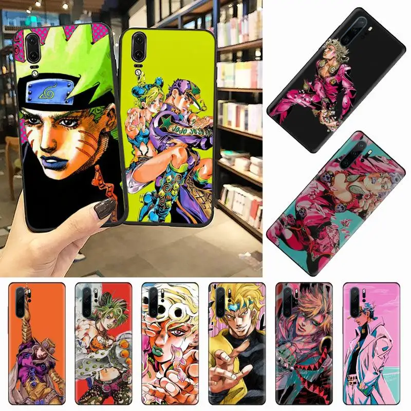 

jojo bizarre adventure Phone Case For Huawei honor Mate 10 20 30 40 i 9 8 pro x Lite P smart 2019 nova 5t