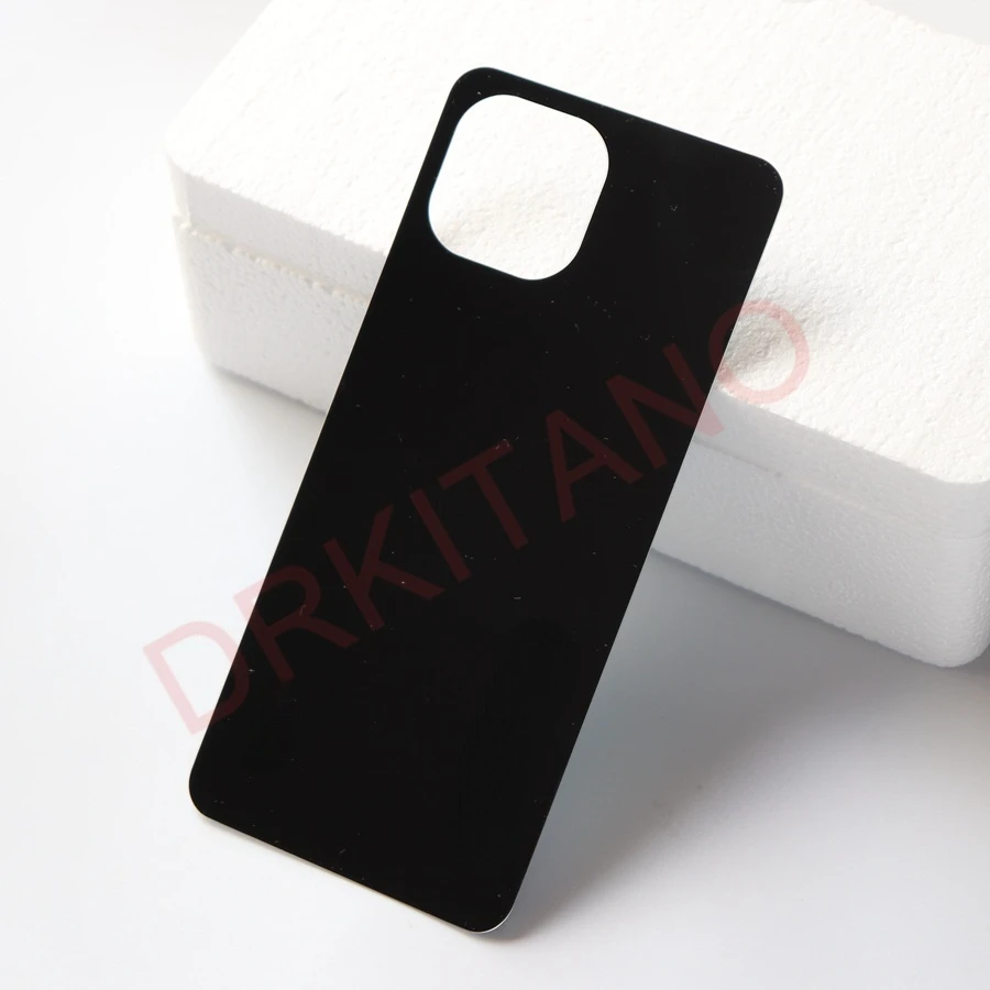 Оригинальная Крышка батарейного отсека AAA для Xiaomi Mi 11 Lite Задняя стеклянная панель