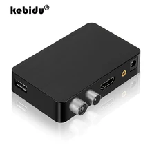 Kebidu DVB-T2 Full HD 1080P цифровой наземный ресивер DVB-T MPEG-4 ТВ-тюнер с поддержкой 3D интерфейса мини-приставка
