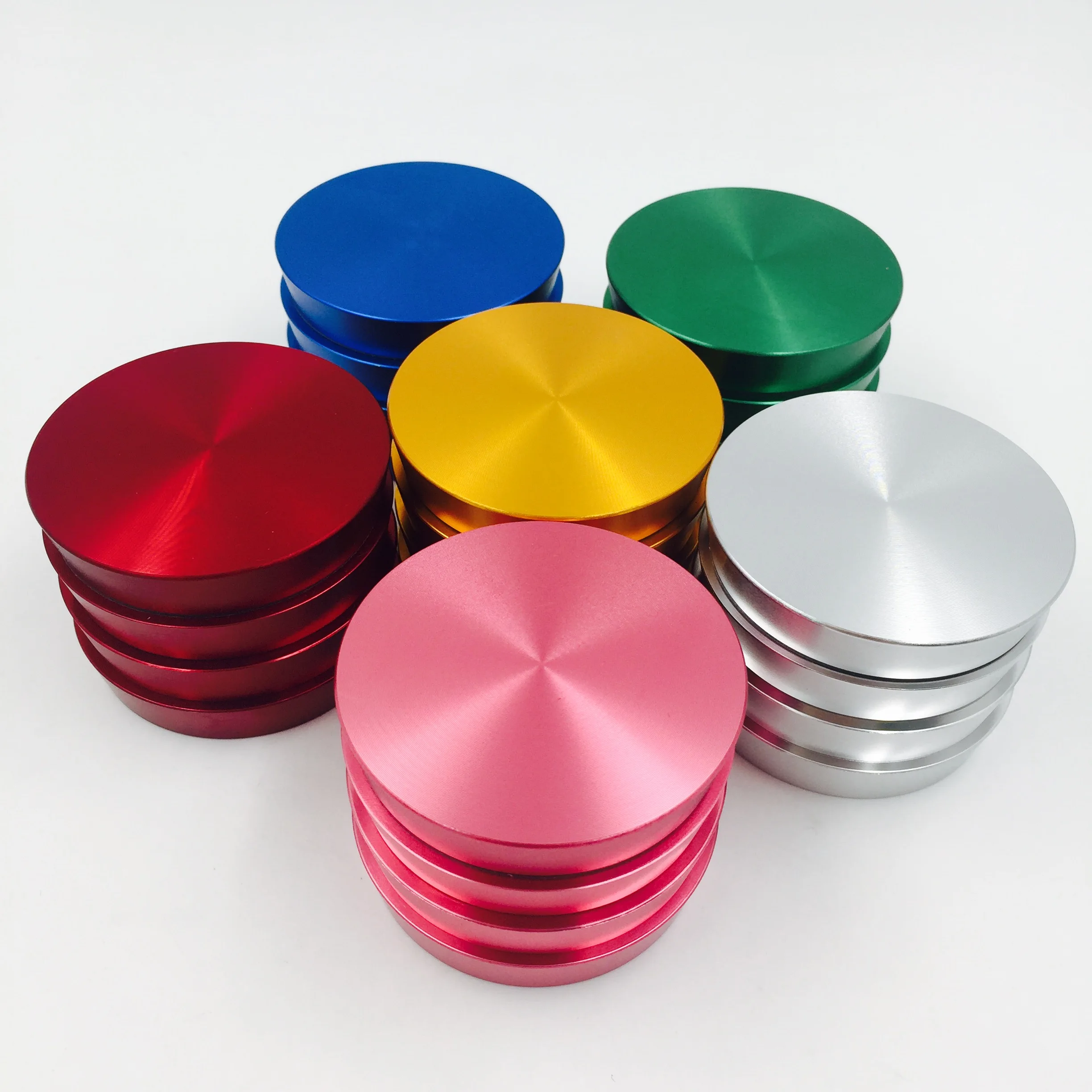 Металлическая пагода в форме травы 4 части диаметр 55 мм алюминиевый измельчитель